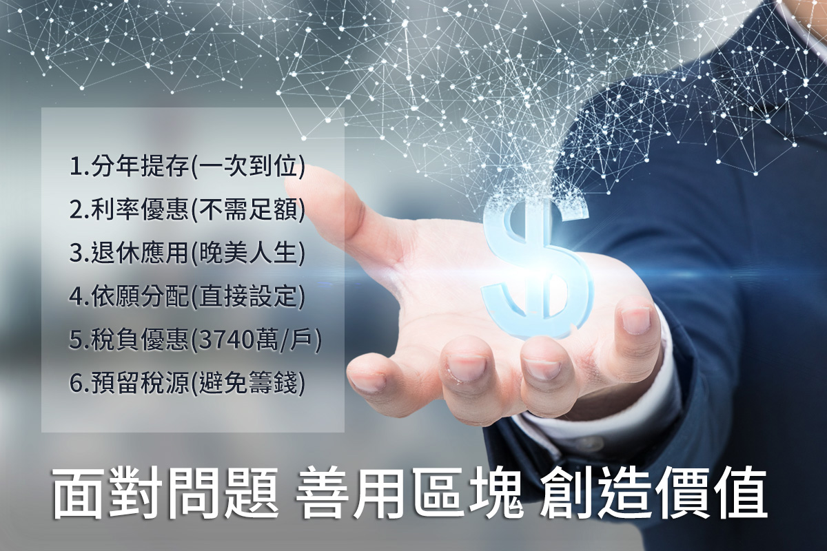 面對問題 善用區塊 創造價值
